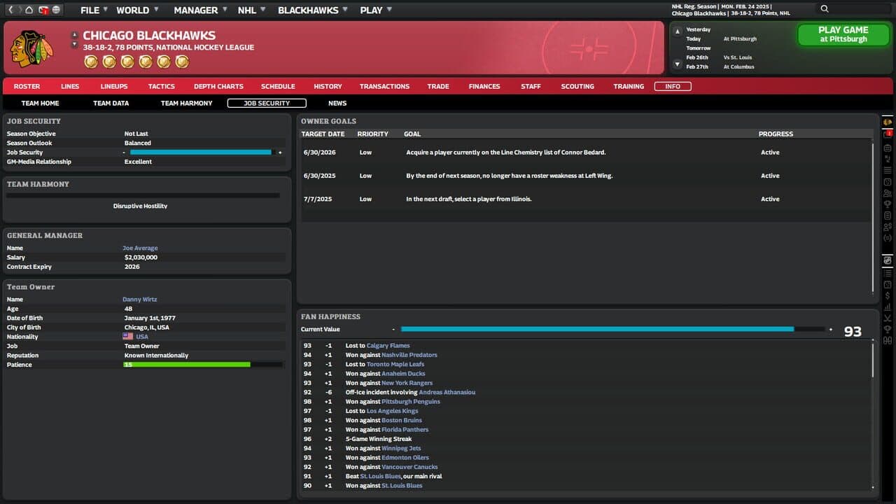 Franchise Hockey Manager 11 thumbnail 3
