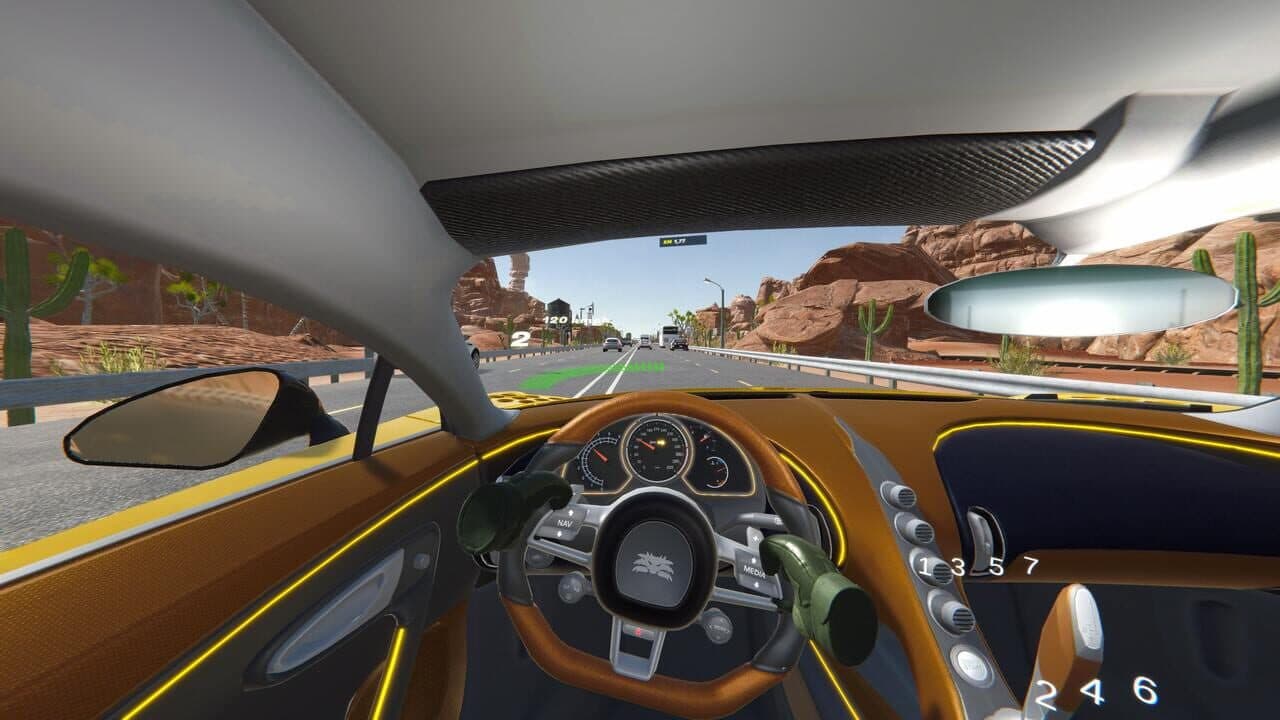 Grand Rush VR: Highway Car Traffic Racing Simulator thumbnail 2