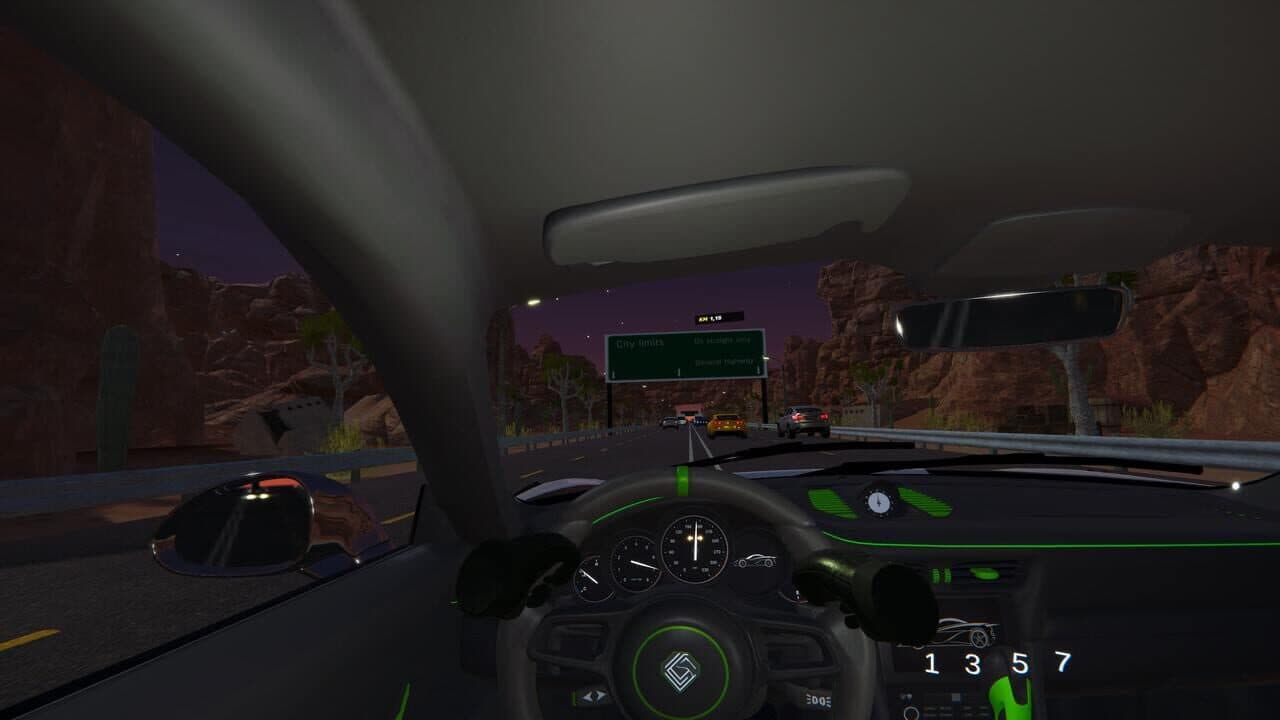 Grand Rush VR: Highway Car Traffic Racing Simulator thumbnail 3