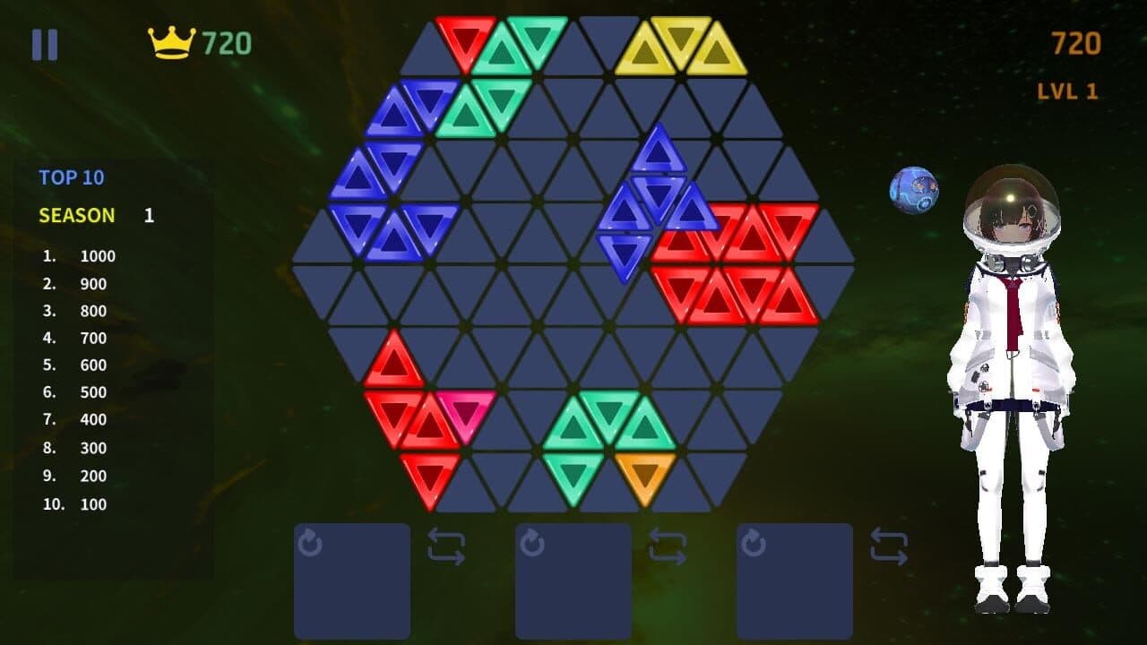 SankakkuDoku screenshot 1