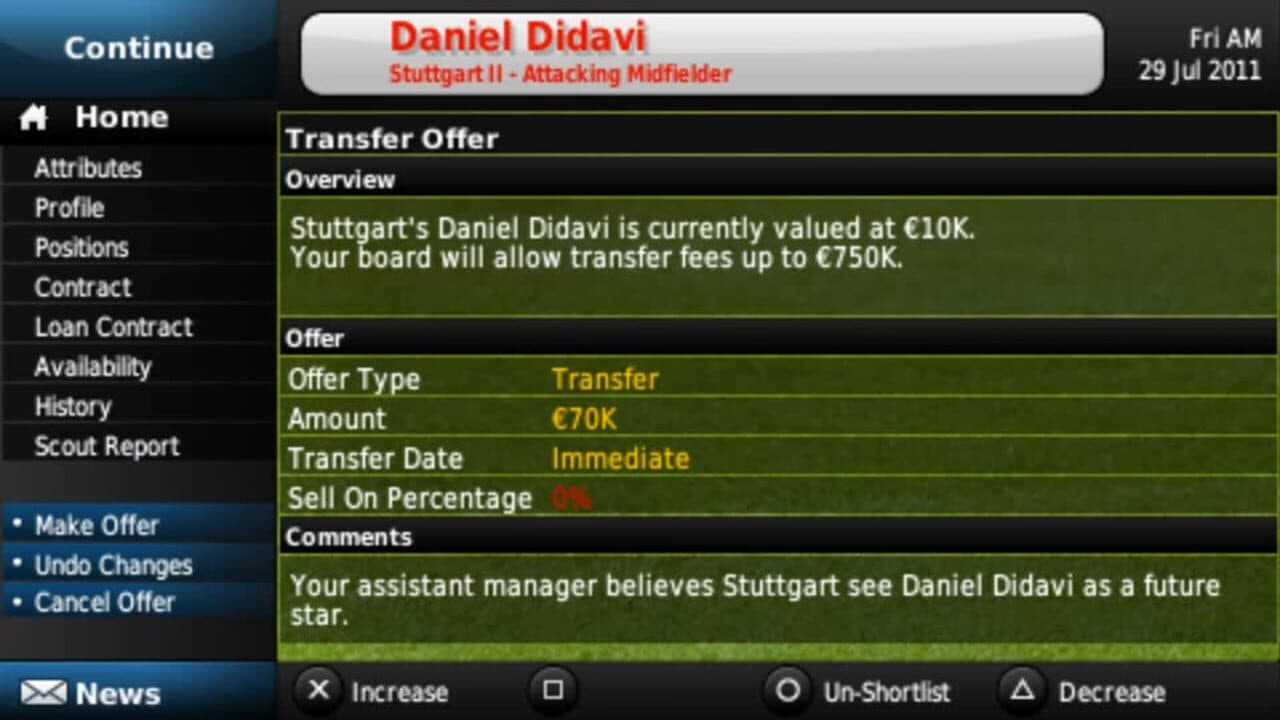 Football Manager Handheld 2012 thumbnail 3