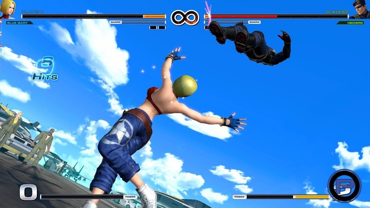 The King of Fighters XIV: Blue Mary screenshot 1