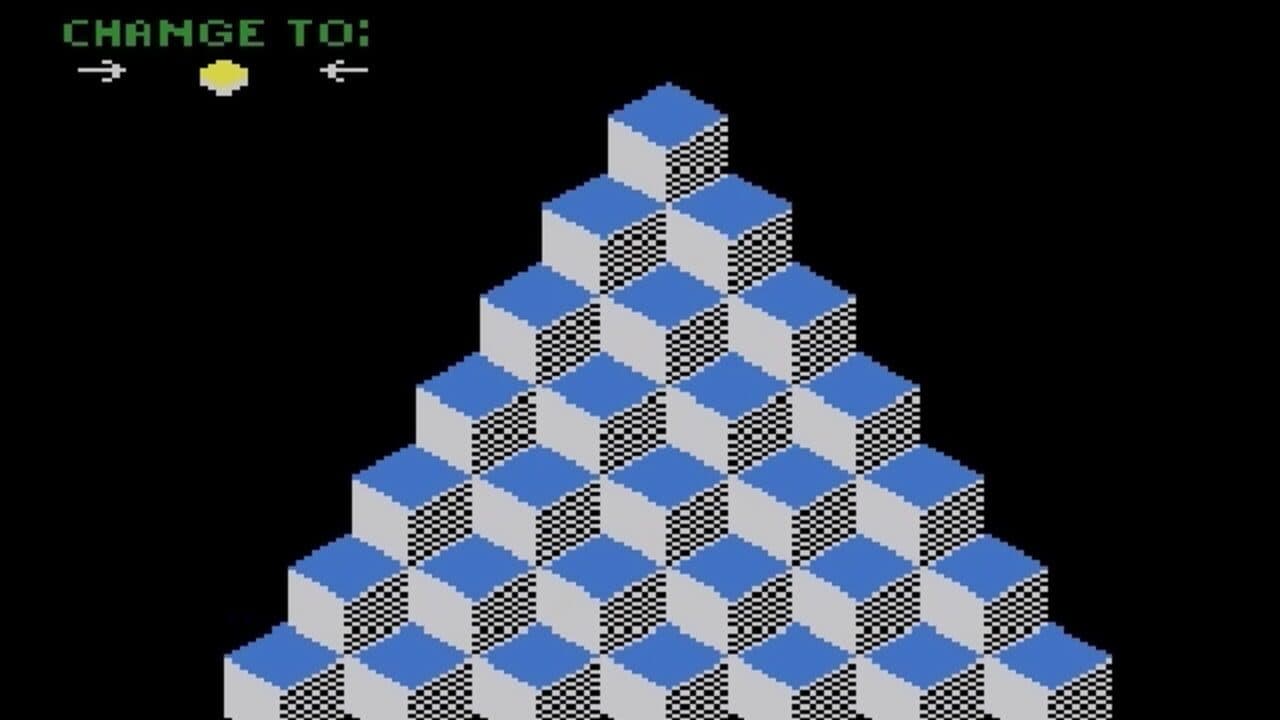 Q*bert screenshot 1