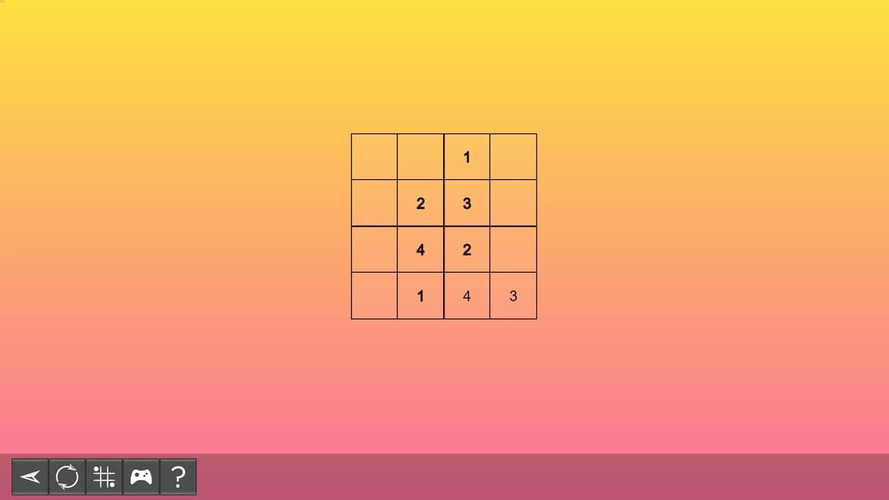 My Sudoku: Classic 4x4 Easy 2 thumbnail 4