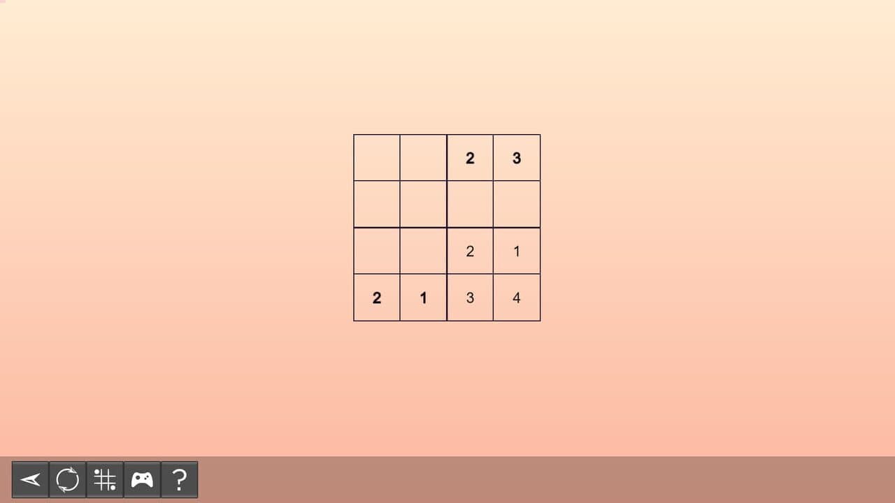 My Sudoku: Classic 4x4 Easy 10 screenshot 1