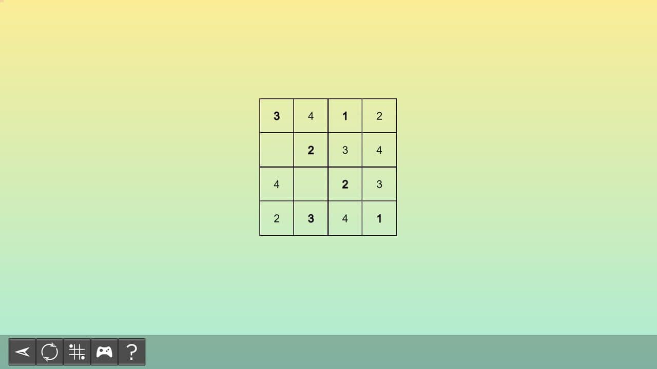 My Sudoku: Classic 4x4 Easy 3 thumbnail 2