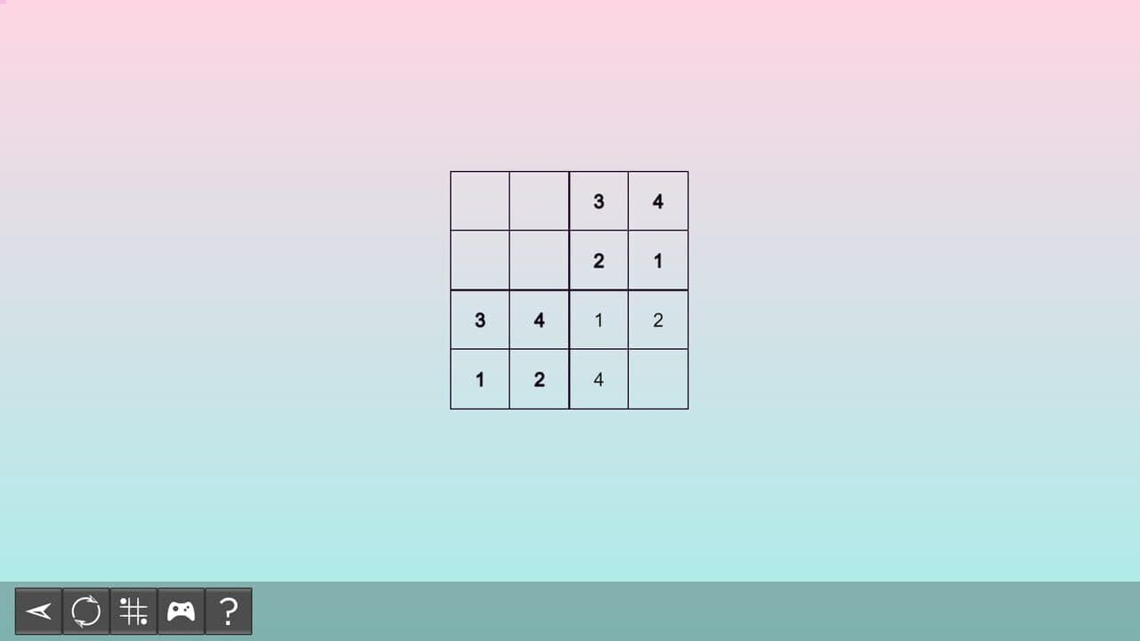 My Sudoku: Classic 4x4 Easy 9 thumbnail 2