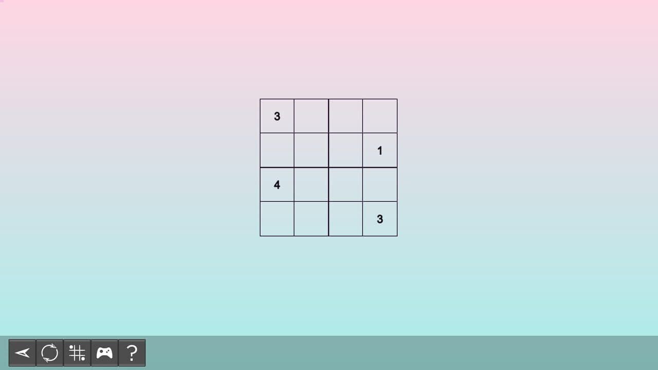 My Sudoku: Classic 4x4 Easy 9 thumbnail 4