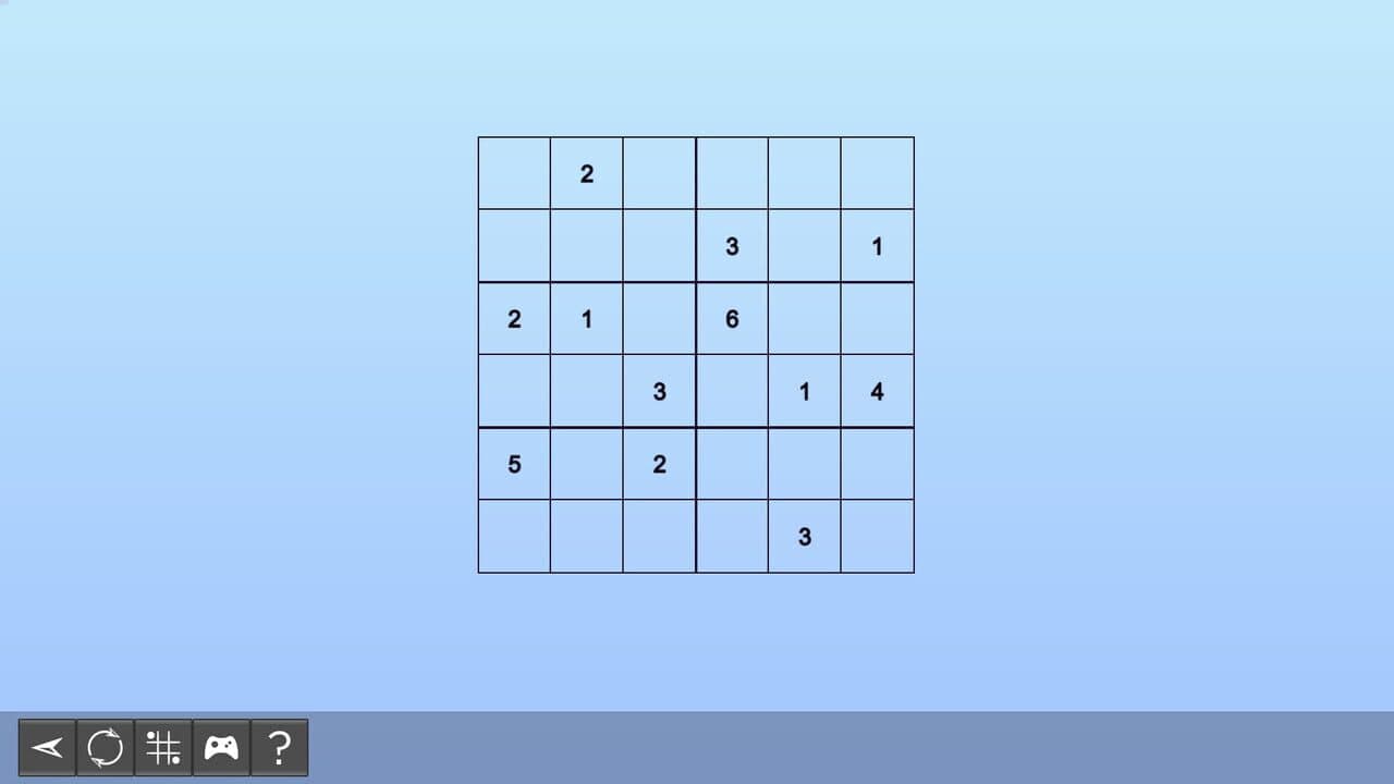 My Sudoku: Classic 6x6 Easy 2 thumbnail 4