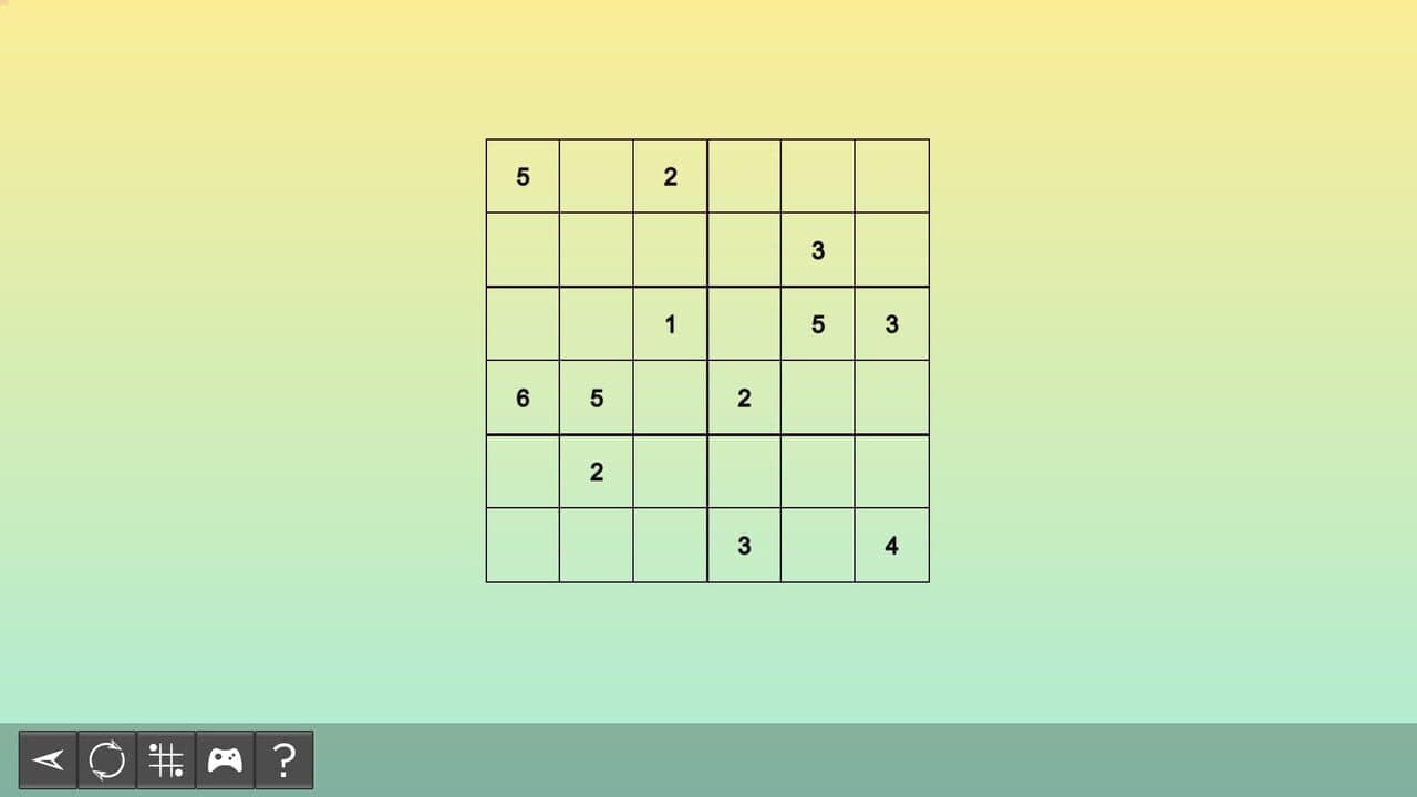 My Sudoku: Classic 6x6 Easy 4 thumbnail 2