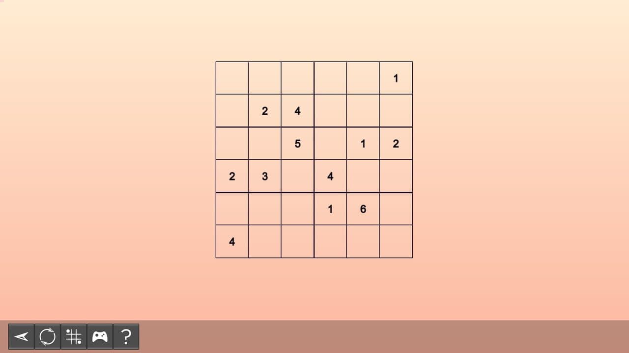 My Sudoku: Classic 6x6 Easy 5 thumbnail 4
