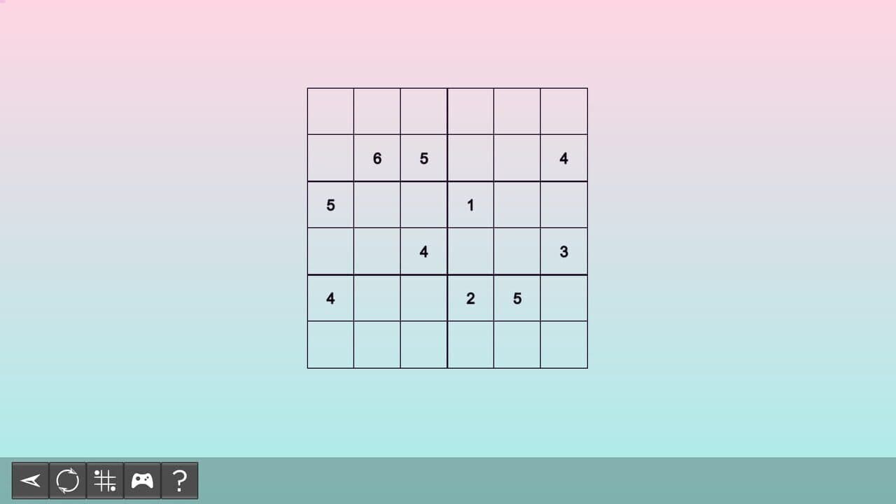 My Sudoku: Classic 6x6 Medium 1 thumbnail 4