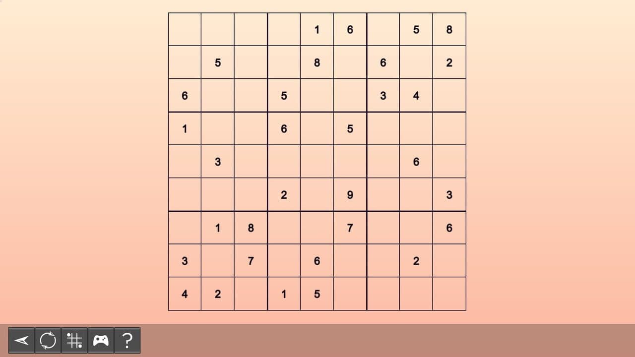 My Sudoku: Classic 9x9 Medium 1 screenshot 1
