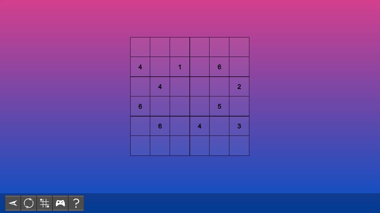 My Sudoku: Classic 6x6 Medium 5 screenshot 1