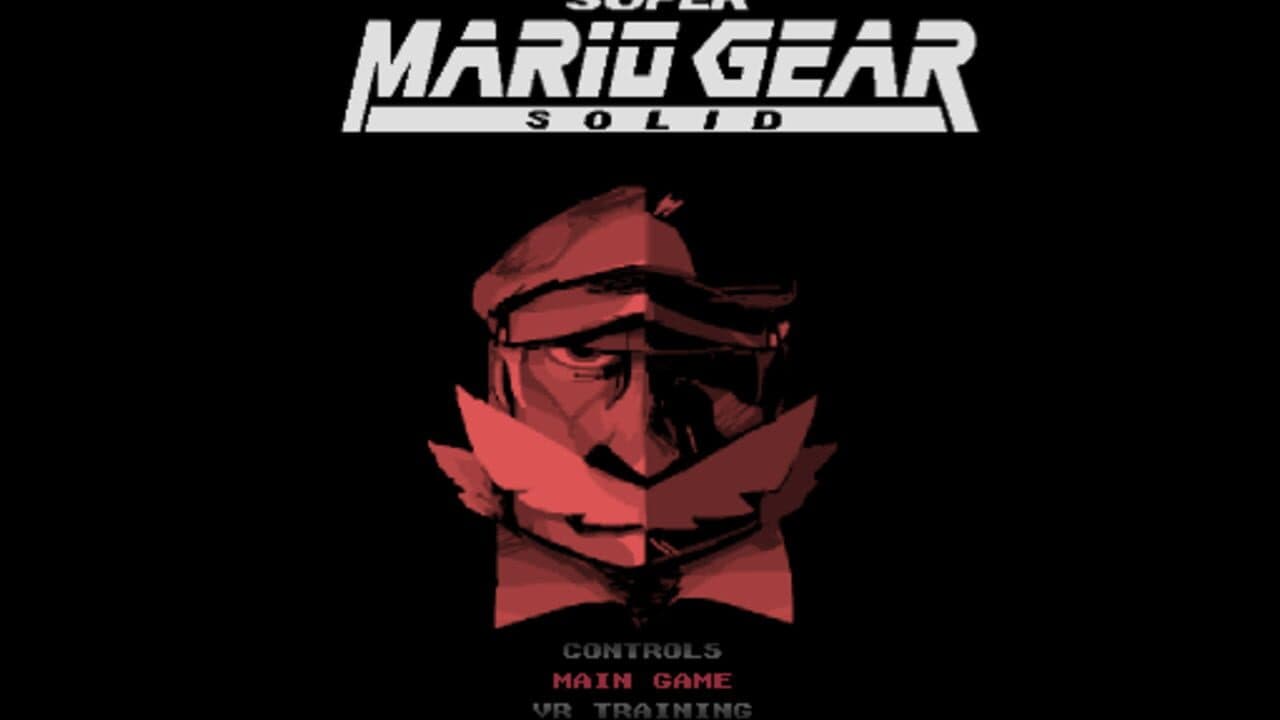Super Mario Gear Solid screenshot 1
