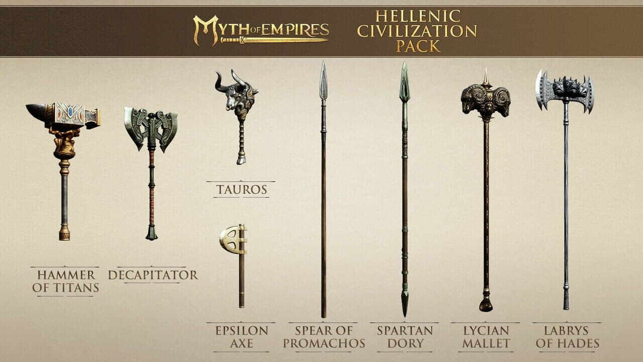 Myth of Empires: Hellenic Civilization Pack thumbnail 2