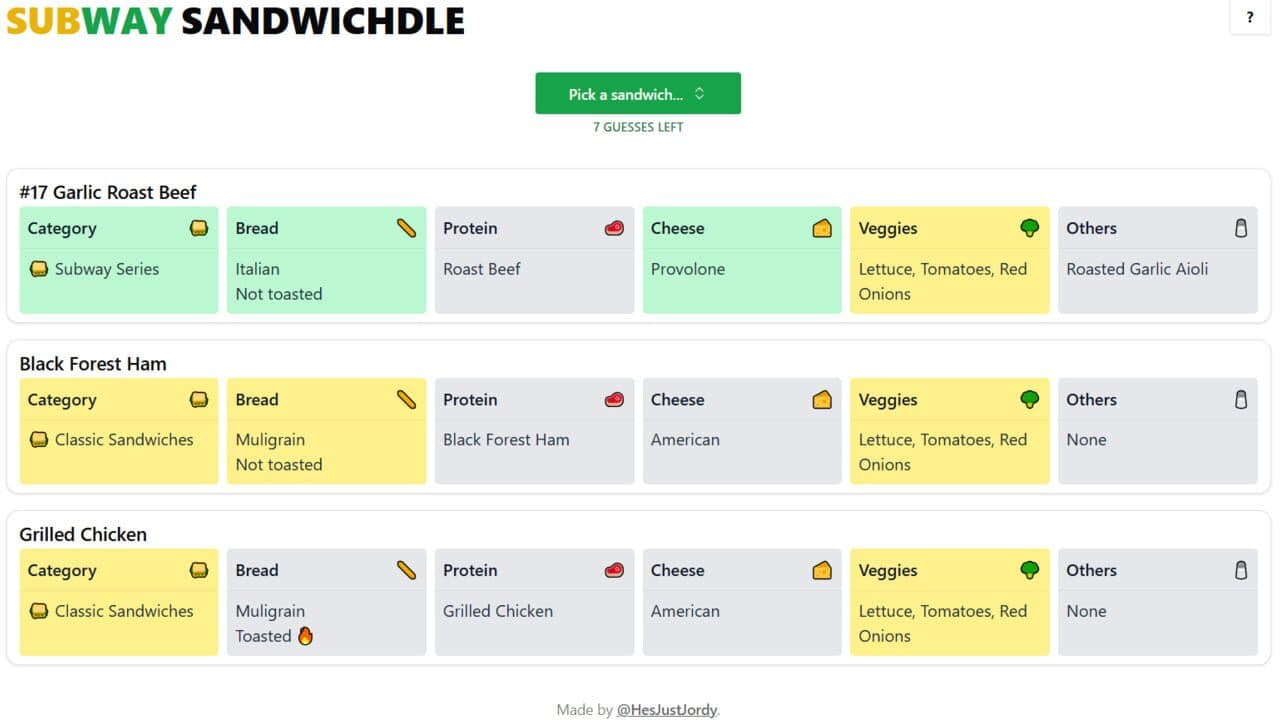 Subway Sandwichdle thumbnail 3