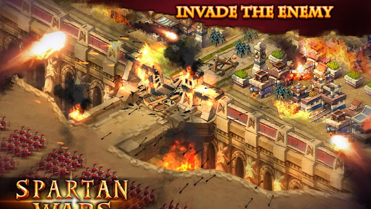 Spartan Wars: Blood and Fire screenshot 1