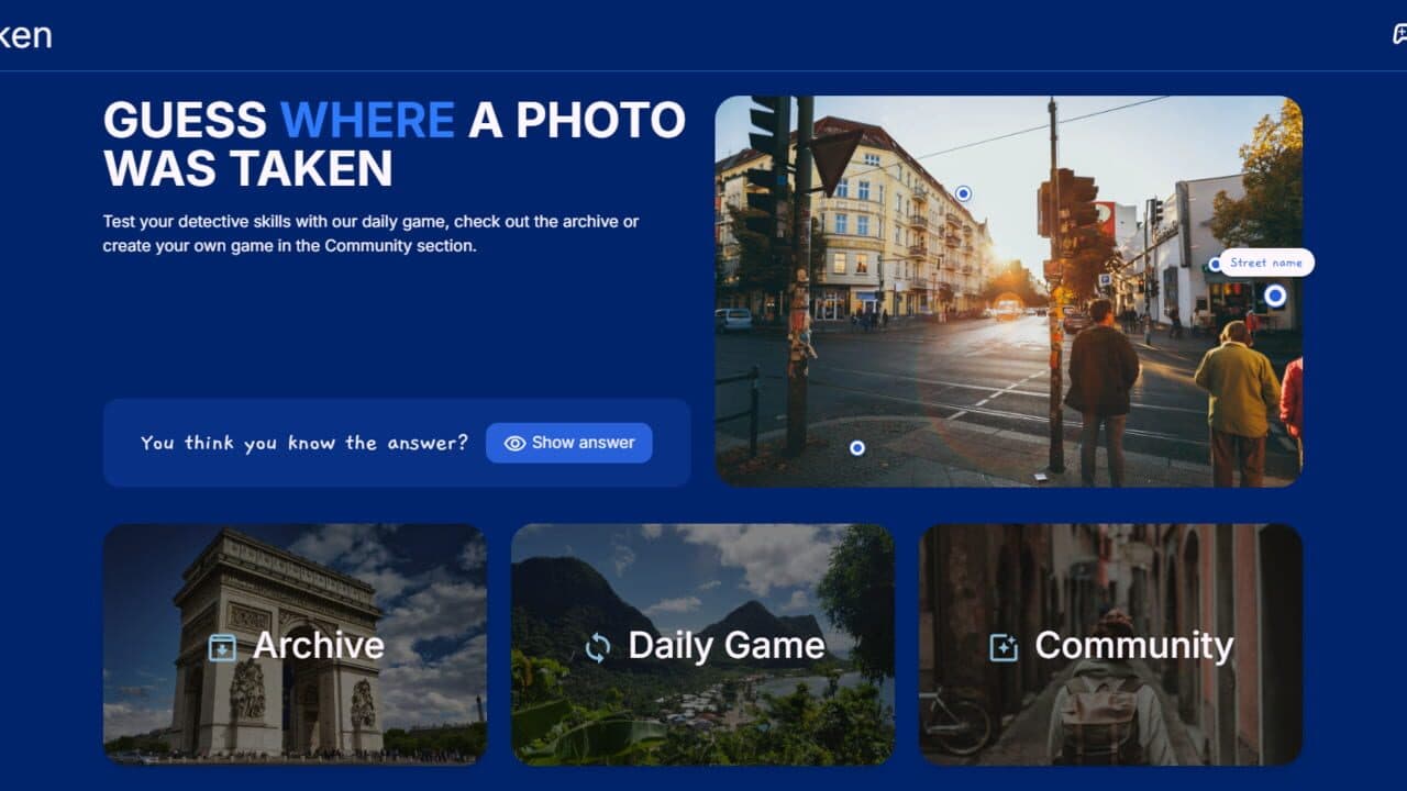 WhereTaken screenshot 1