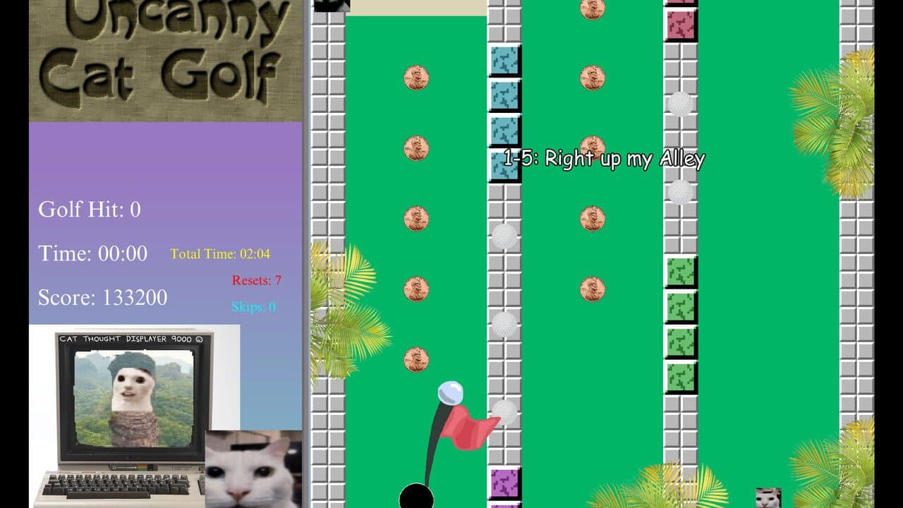 Uncanny Cat Golf thumbnail 3