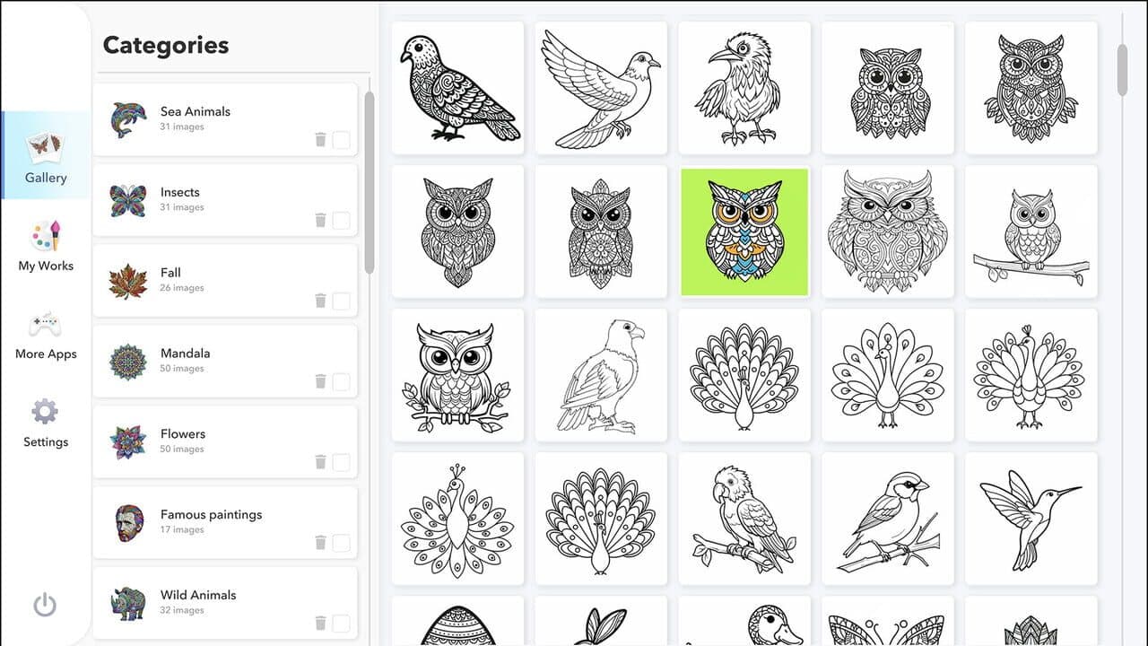 Coloring Book for Adults 2: Full Version screenshot 1