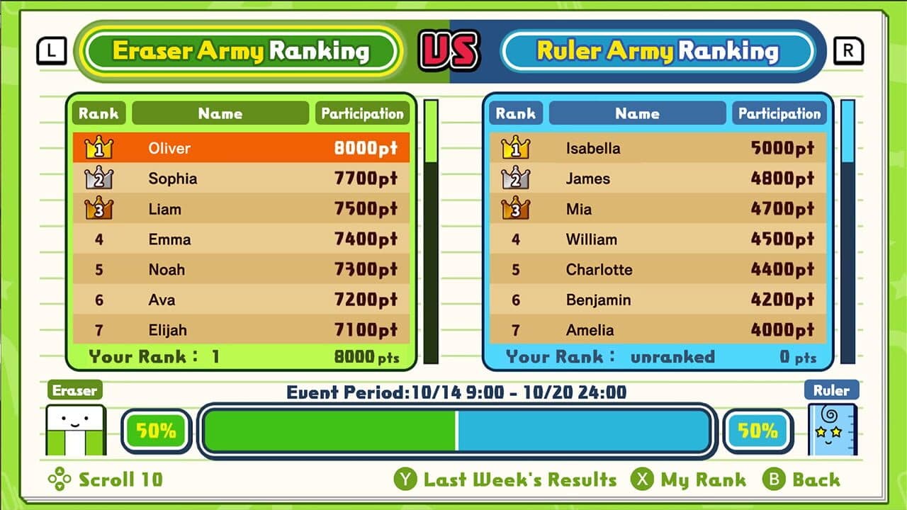 Eraser vs. Ruler screenshot 1