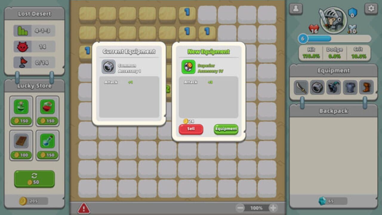 Minesweeper & Dungeon RPG thumbnail 2