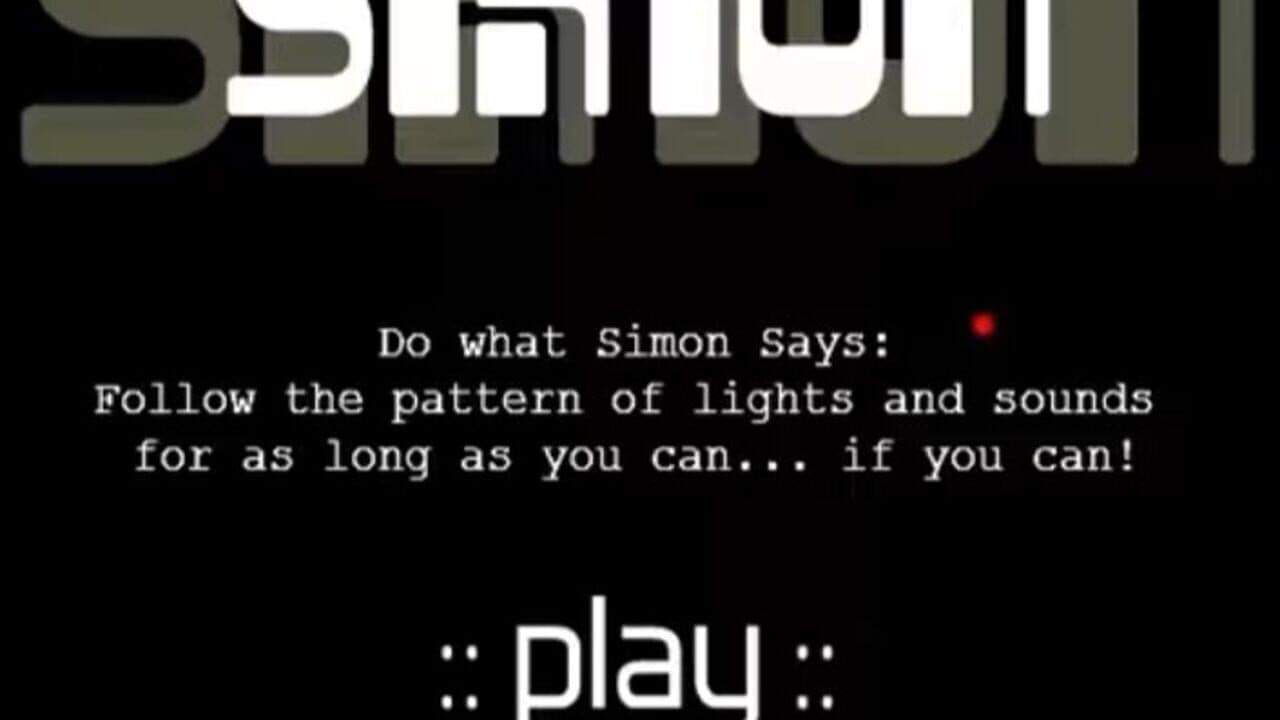 Simon screenshot 1