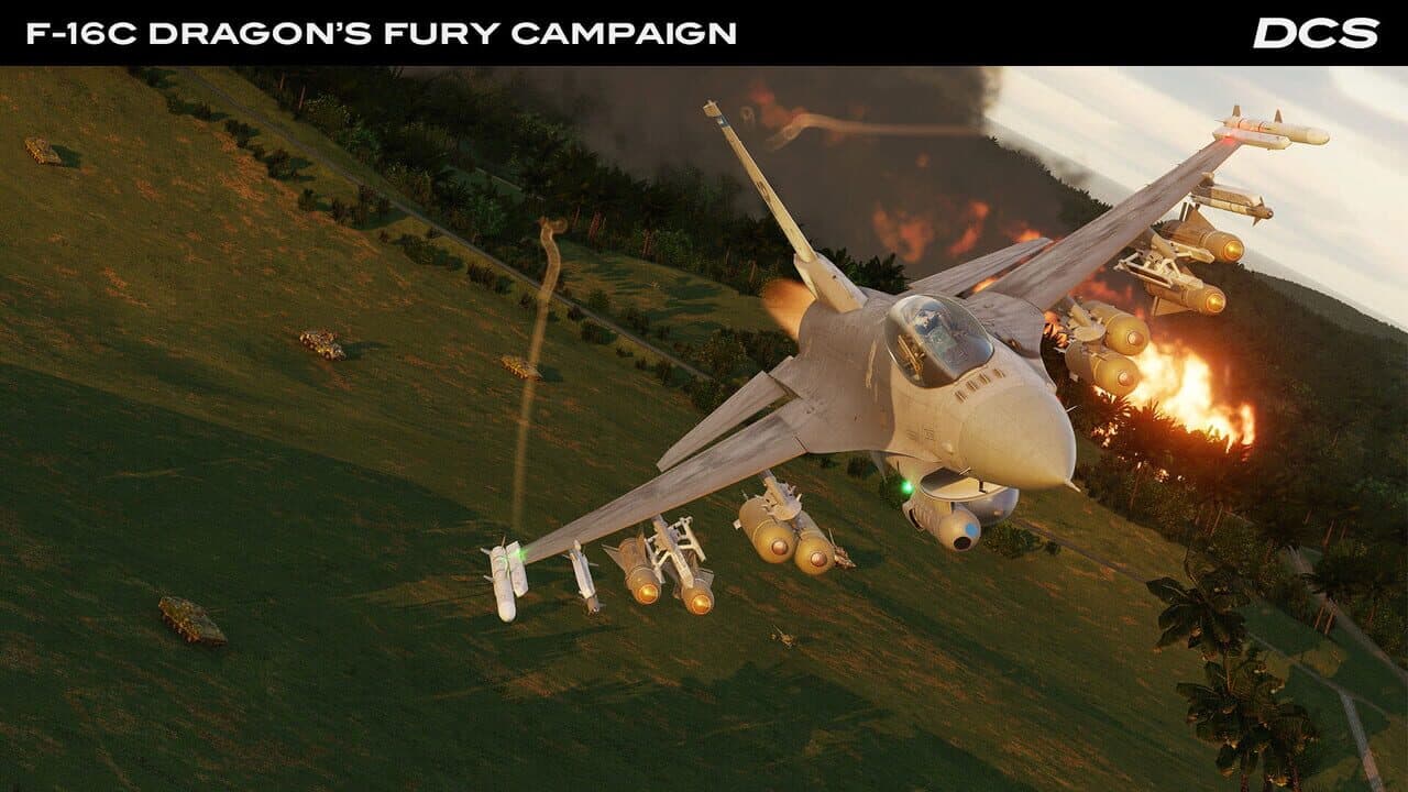 DCS World: F-16C Dragon's Fury Campaign by SorelRo thumbnail 6