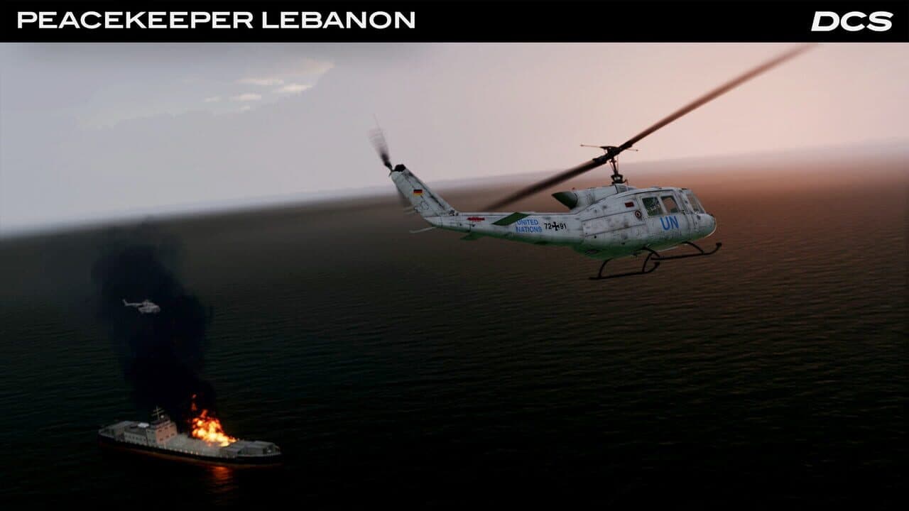 DCS World: UH-1H Peacekeeper Lebanon Campaign by Flying Cyking screenshot 1