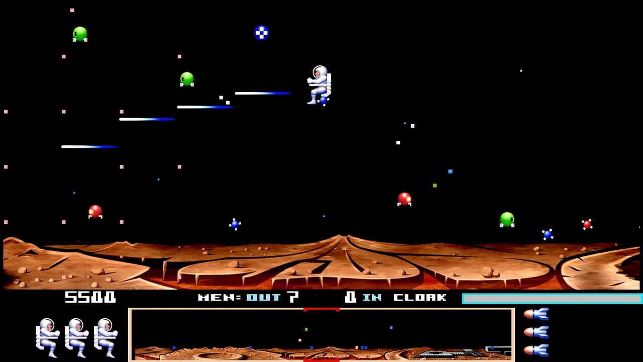 Archer Maclean's DropZone: 40th Anniversary Edition screenshot 1
