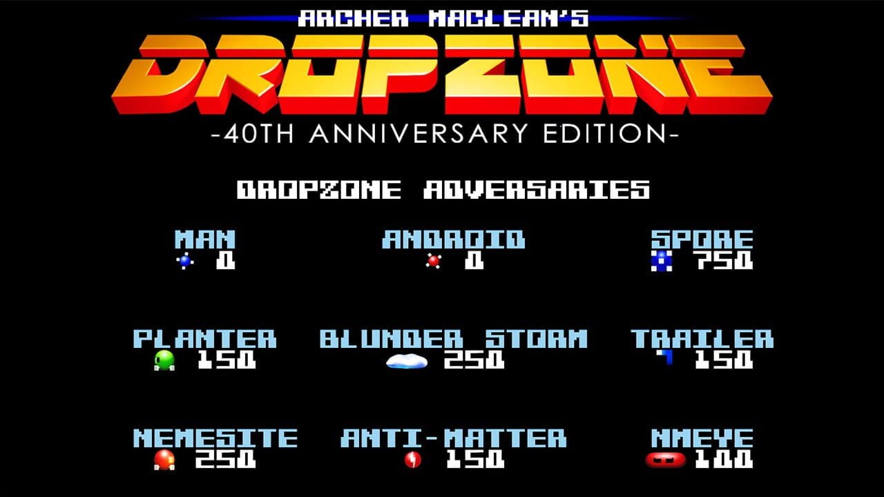 Archer Maclean's DropZone: 40th Anniversary Edition thumbnail 2