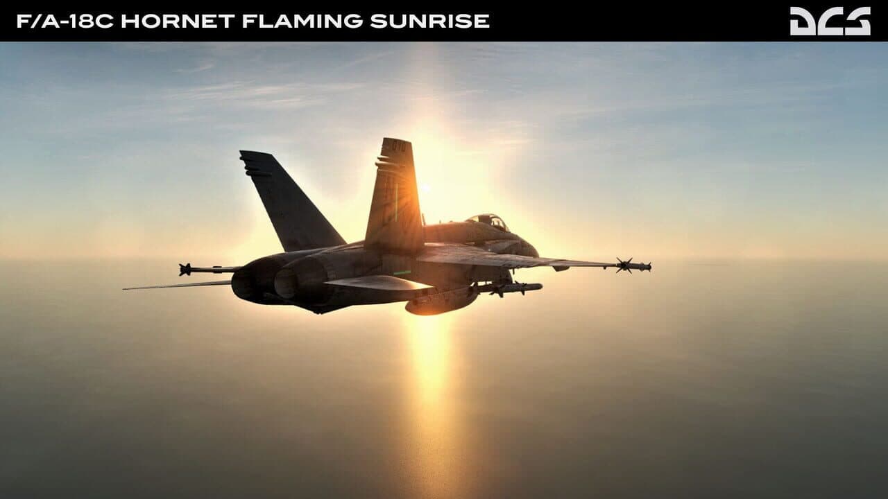 DCS World: F/A-18C Flaming Sunrise Campaign by Sandman Simulations screenshot 1