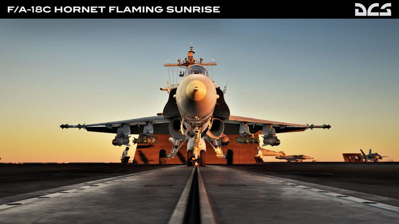 DCS World: F/A-18C Flaming Sunrise Campaign by Sandman Simulations thumbnail 2