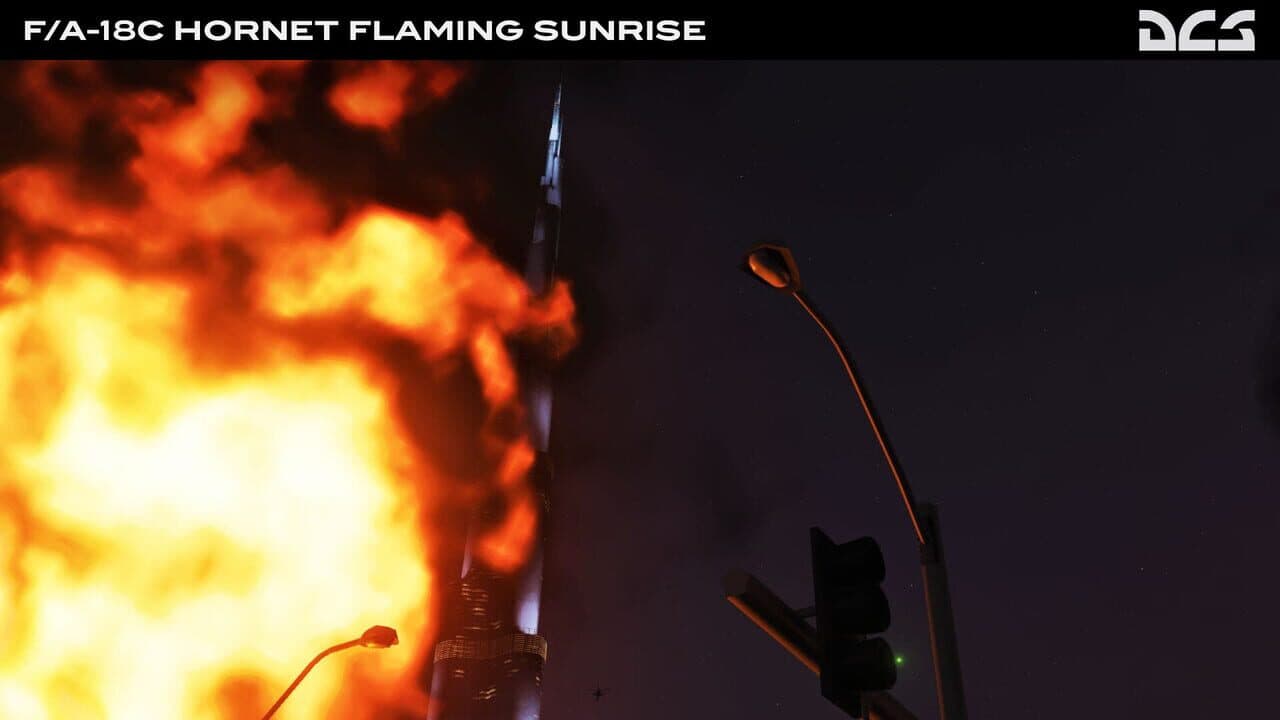 DCS World: F/A-18C Flaming Sunrise Campaign by Sandman Simulations thumbnail 6