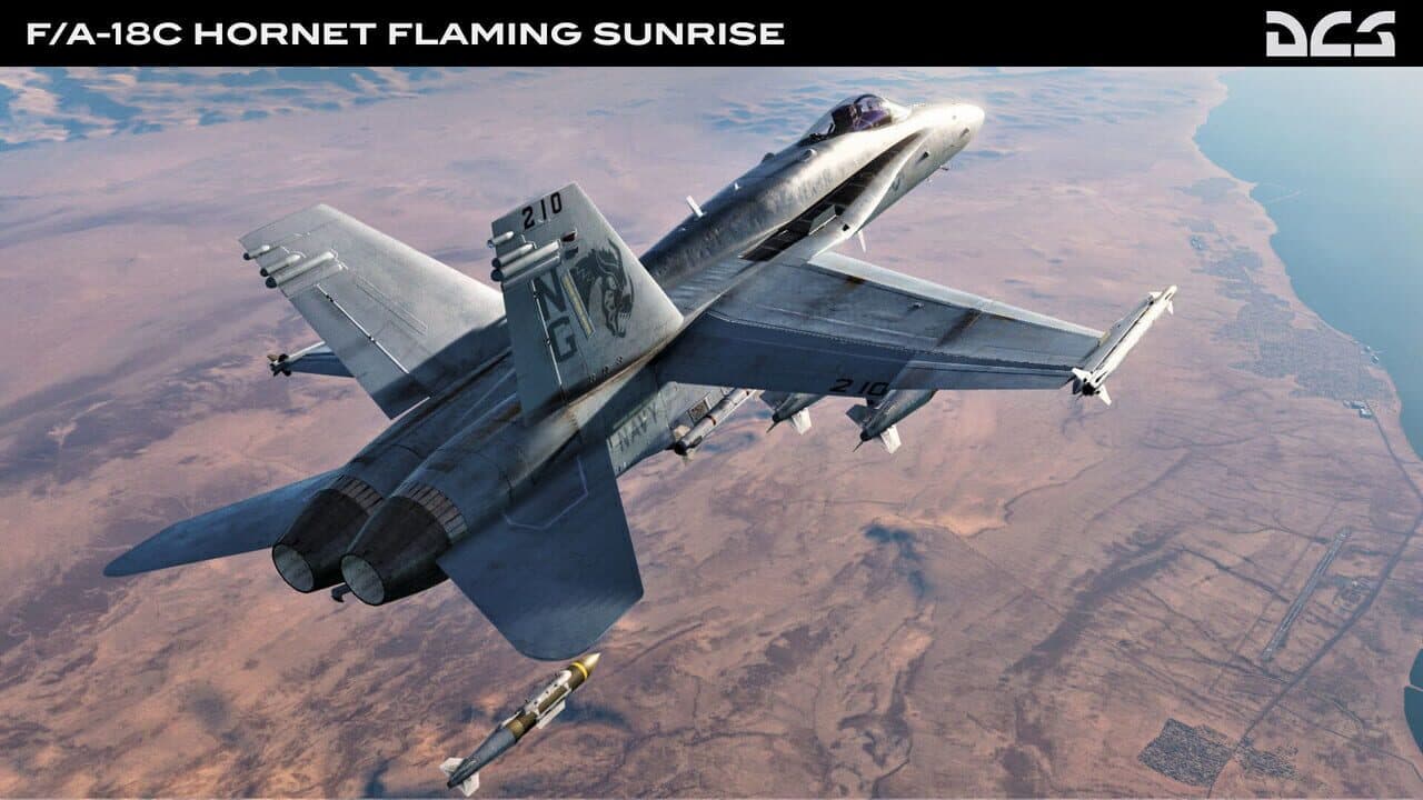 DCS World: F/A-18C Flaming Sunrise Campaign by Sandman Simulations thumbnail 8