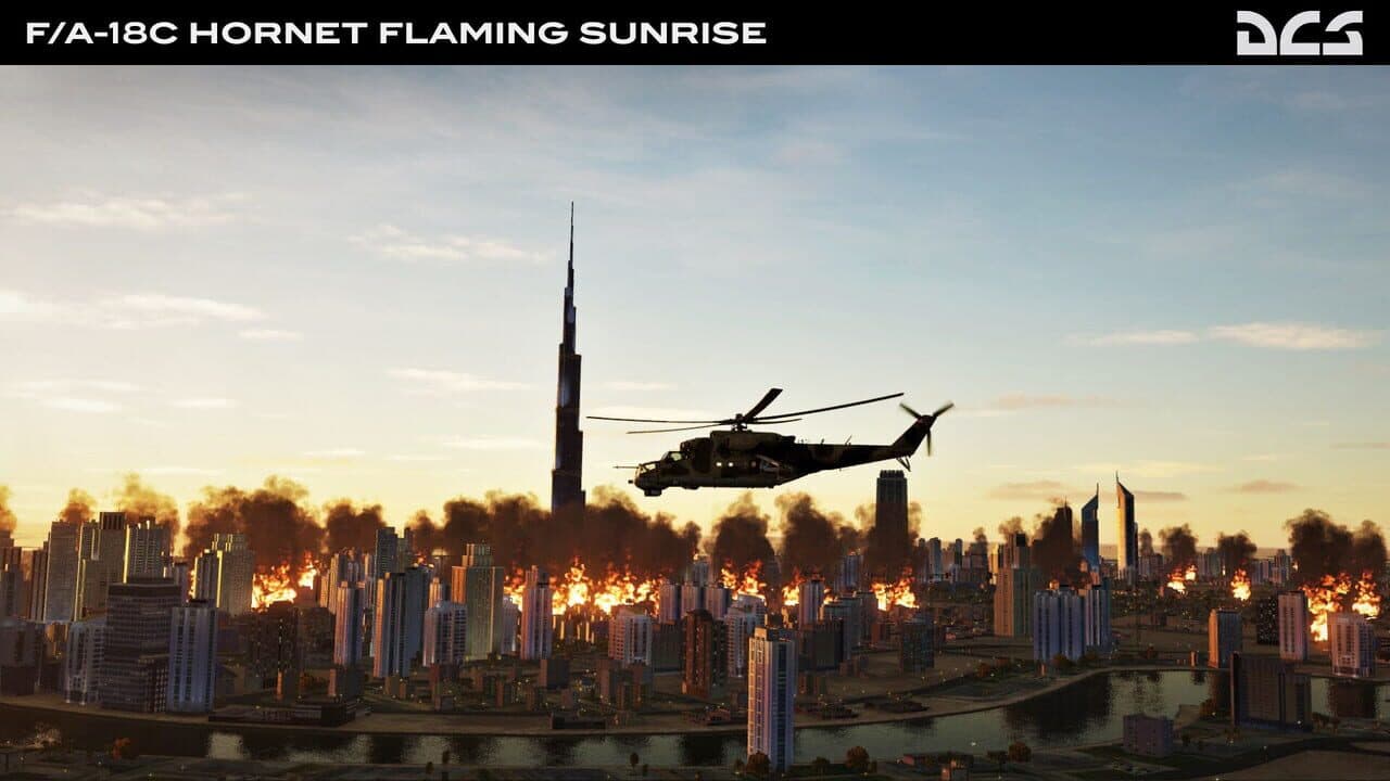 DCS World: F/A-18C Flaming Sunrise Campaign by Sandman Simulations thumbnail 9