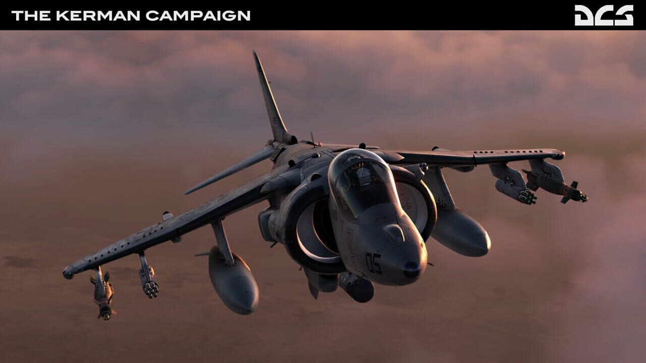 DCS World: AV-8B Kerman Campaign by Ground Pounder Sims screenshot 1