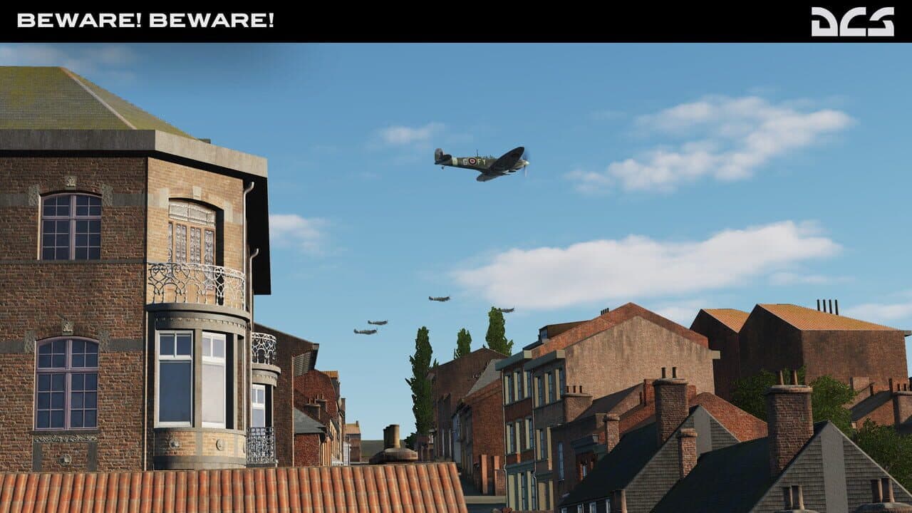 DCS World: Spitfire Beware! Beware! Campaign by Reflected Simulations screenshot 1