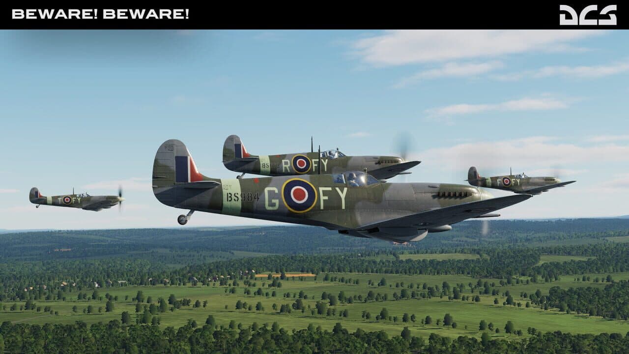 DCS World: Spitfire Beware! Beware! Campaign by Reflected Simulations thumbnail 9