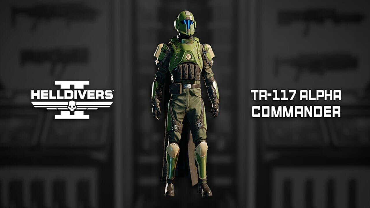 Helldivers 2: TR-117 Alpha Commander Armor Set screenshot 1