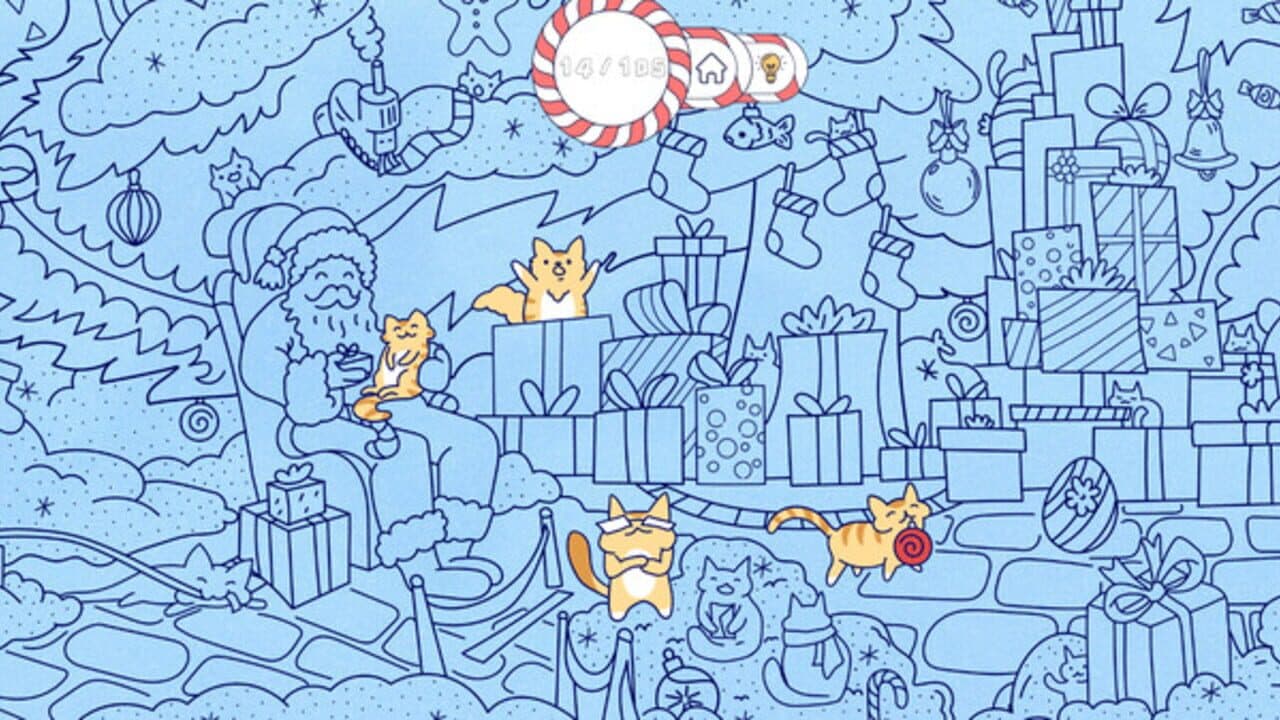 Cats Visiting Christmas Town thumbnail 6