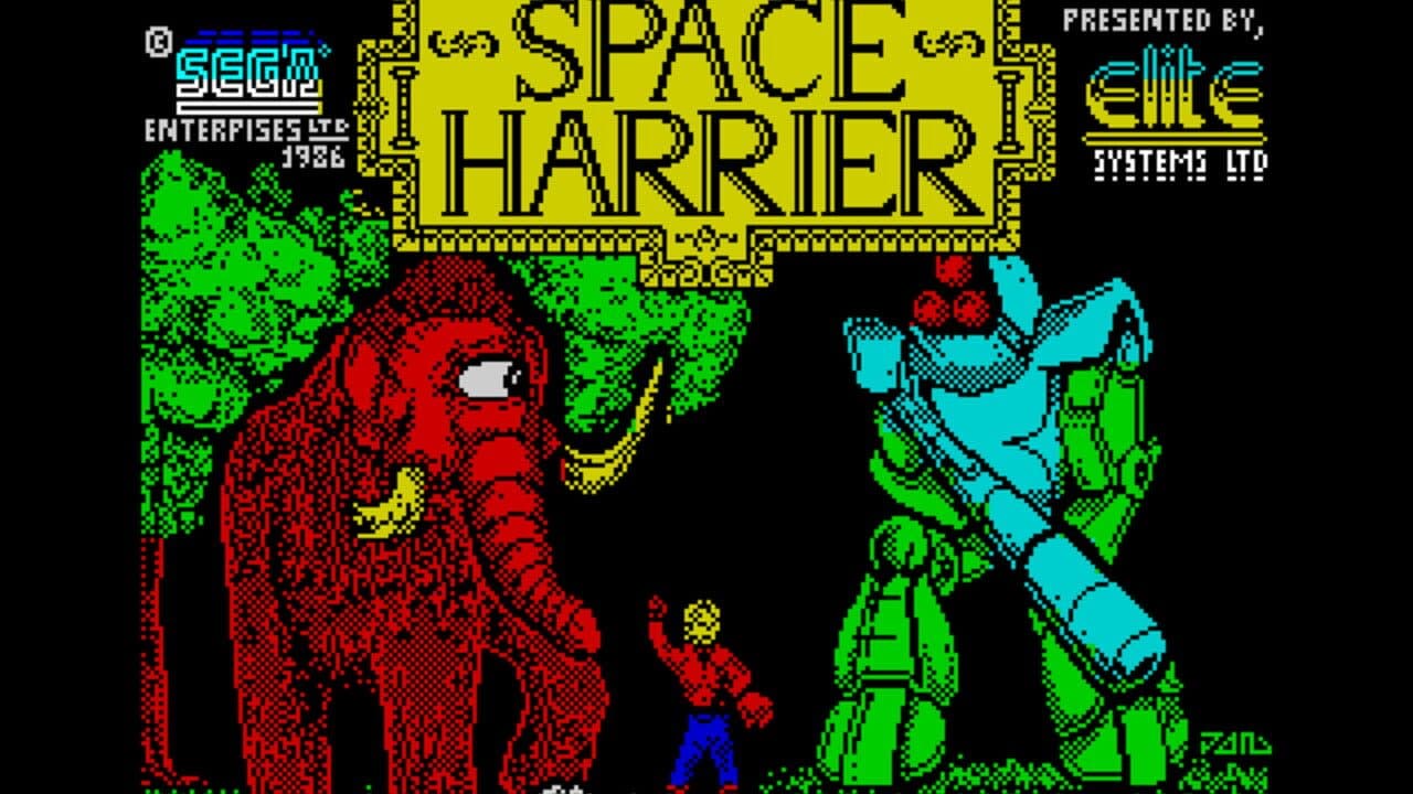 Space Harrier screenshot 1