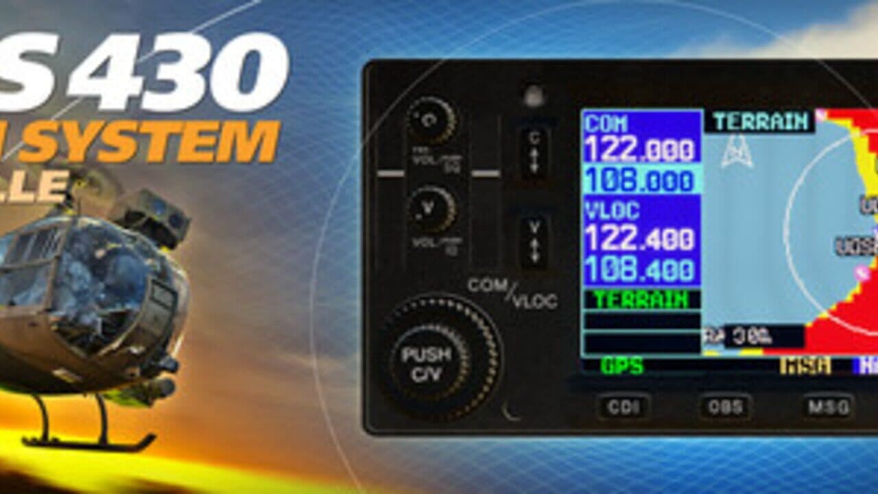 DCS World: NS 430 Navigation System for SA342 Gazelle by Eagle Dynamics, Polychop Simulations screenshot 1