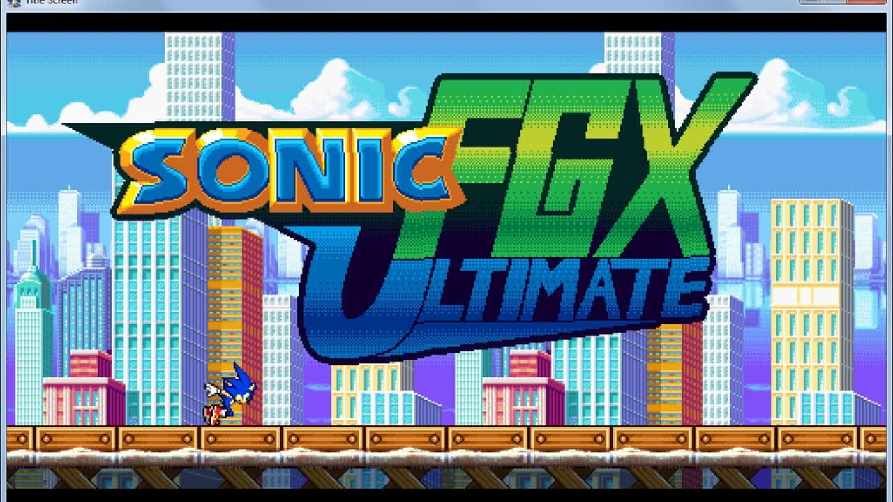 Sonic FGX: Ultimate screenshot 1