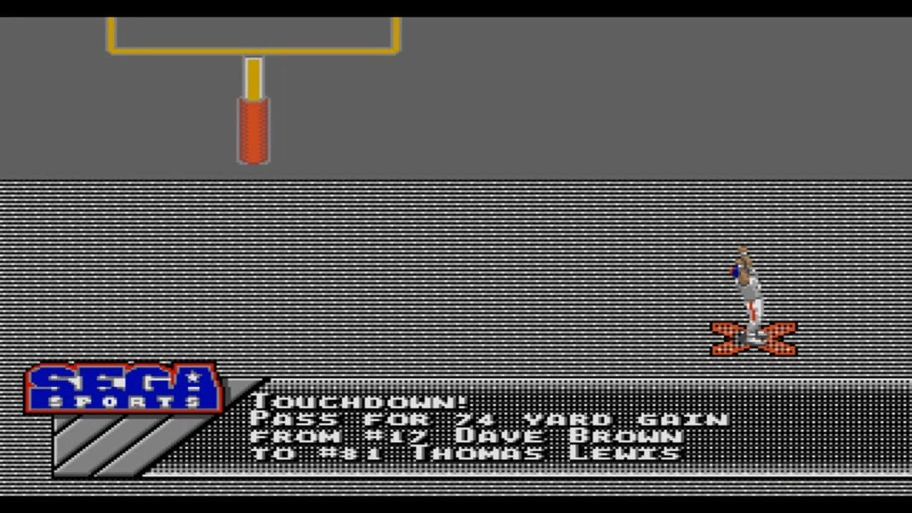 Sega Sports NFL 98 screenshot 1
