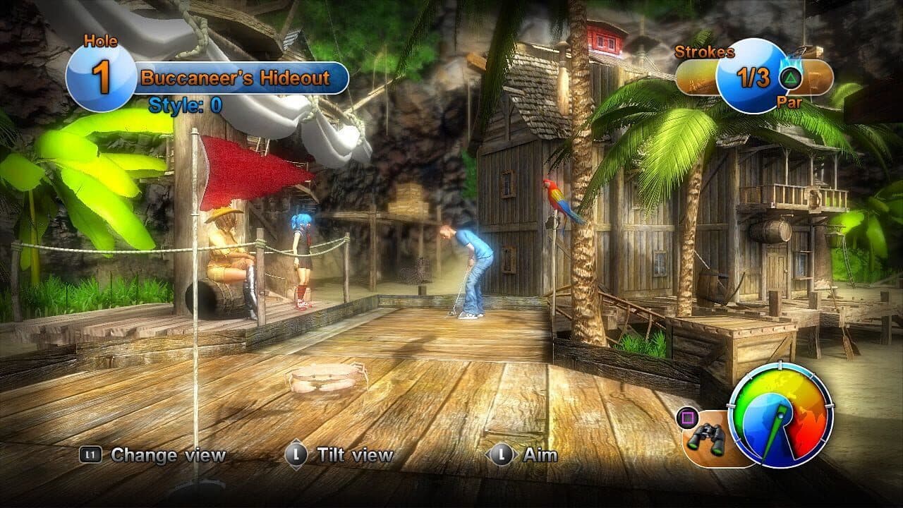 Planet Minigolf: Stronghold Island thumbnail 2
