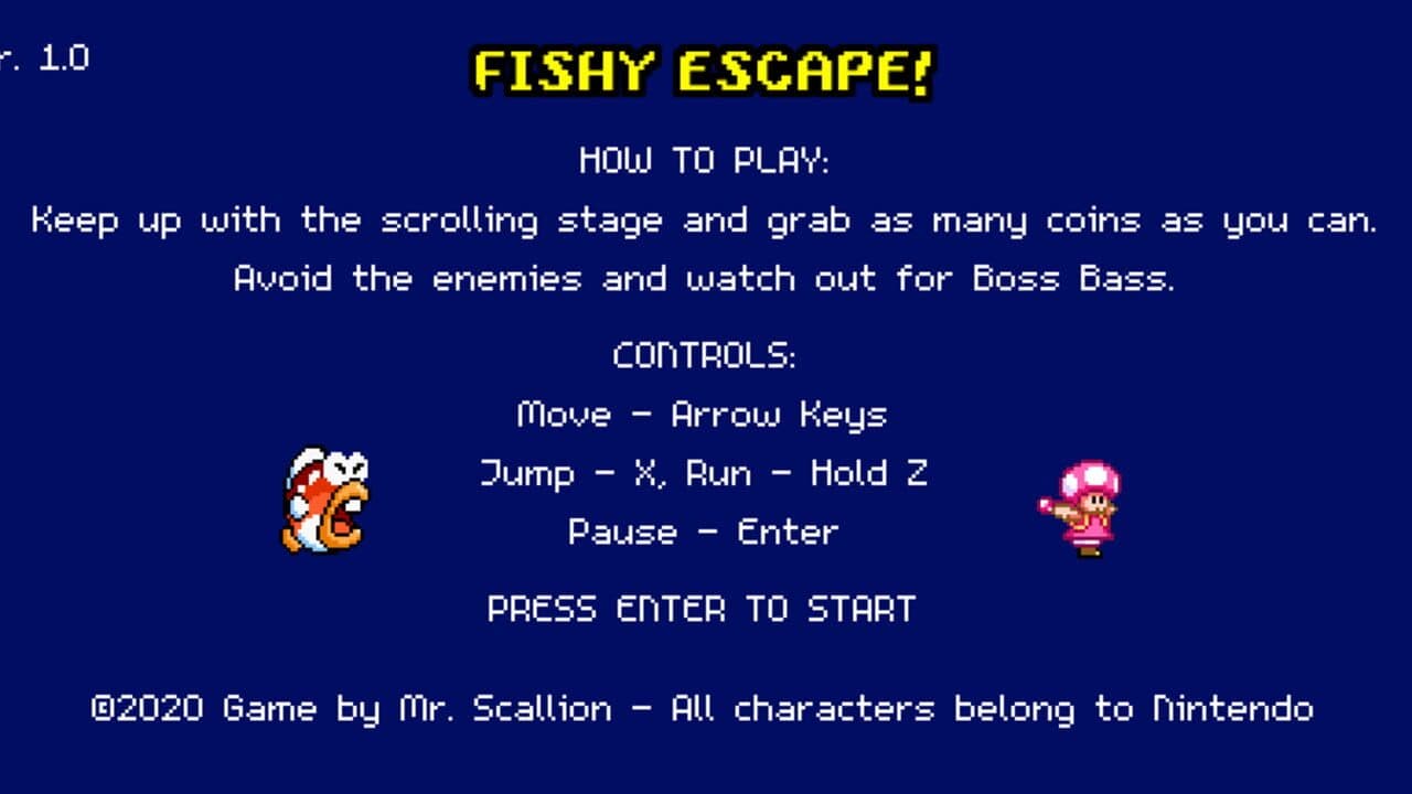 Fishy Escape screenshot 1
