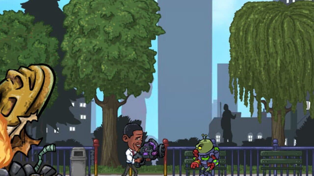 Obama Alien Defense screenshot 1