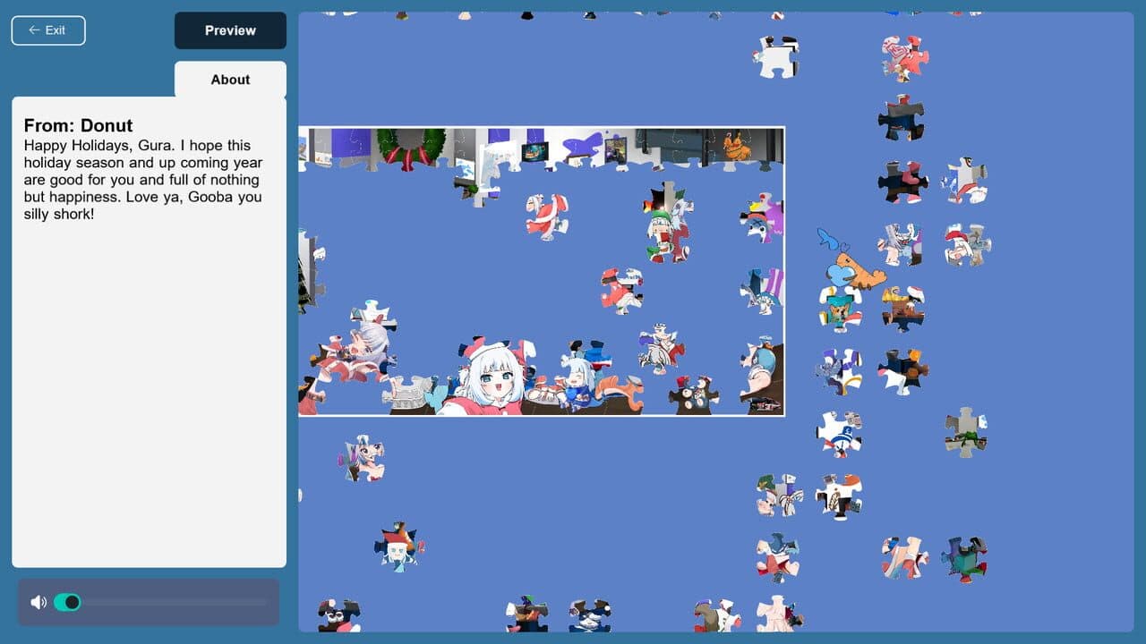 Gura Christmas 2024 thumbnail 4
